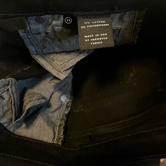 Grlfrnd Denim Black The Karolina in Noir - Picture 6 of 9